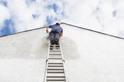 Peinture extérieure à l'Abergement-Sainte-Colombe — façades et ravalement